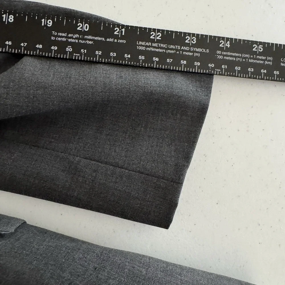 John Varvatos Wool Blazer Gray Men's 36 R and Dress Pants 31 R (Fits 32x27.5)